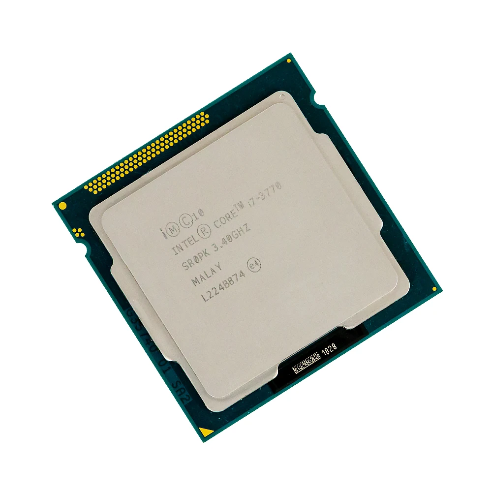 Goedkoop Intel Core i7 3770 Desktop Processor i7 3770 Quad Core 3.4 GHz 8 MB L3 Cache LGA 1155 Server Gebruikt CPU