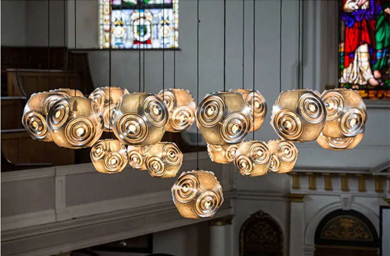 Stainless Steel Ball Pendant Light 13