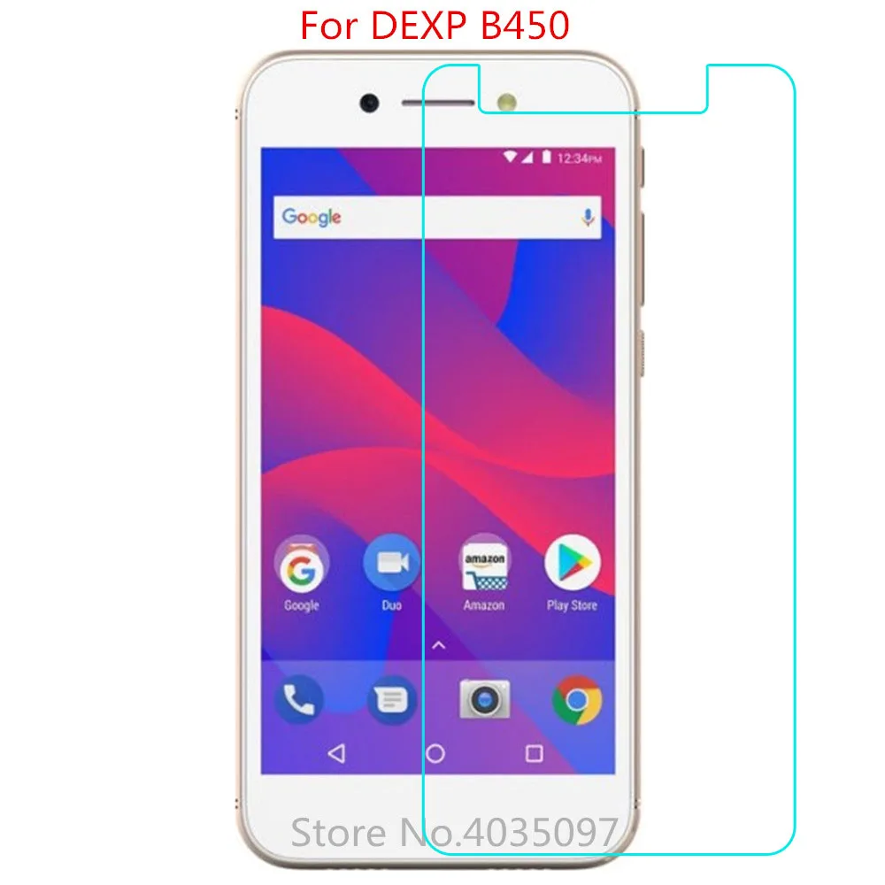 9H 2.5D Закаленное стекло для DEXP B450 на телефон защитная пленка | Мобильные телефоны и