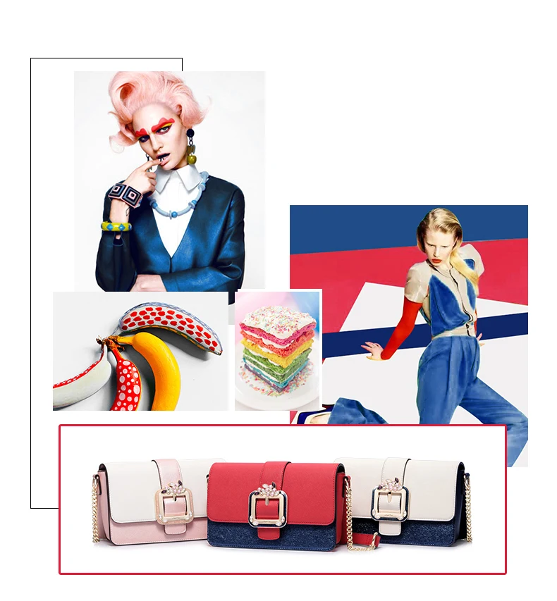 Just star women leather messenger bag 5