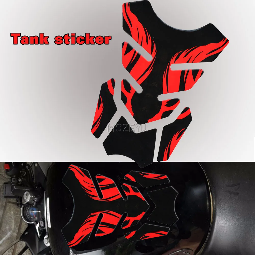 Для SUZUKI мотоцикл 3D газ топливный бак коврик резиновая наклейка защитная крышка