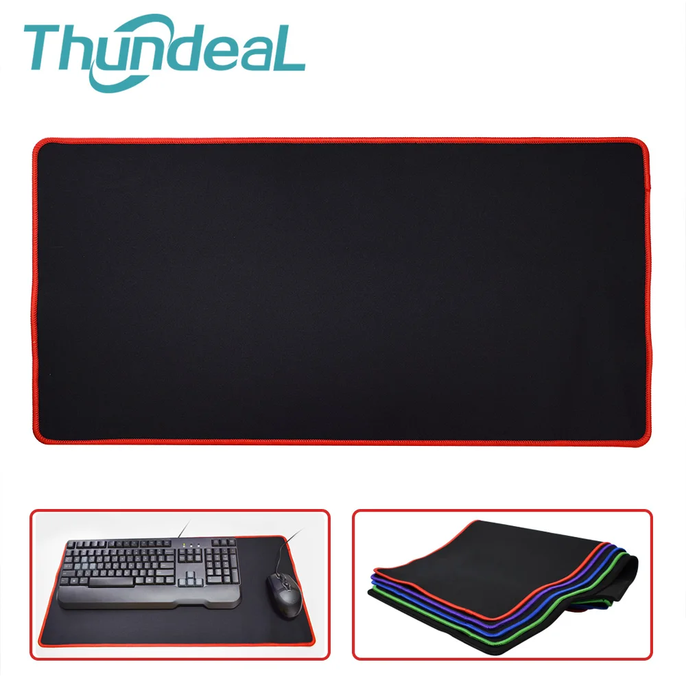 

Large Gaming Mouse Pad Locking Edge Keyboard Mouse Mat Gamer Solid Color Gaming Mousepad Table Mat Desk Mat for Notebook Laptop