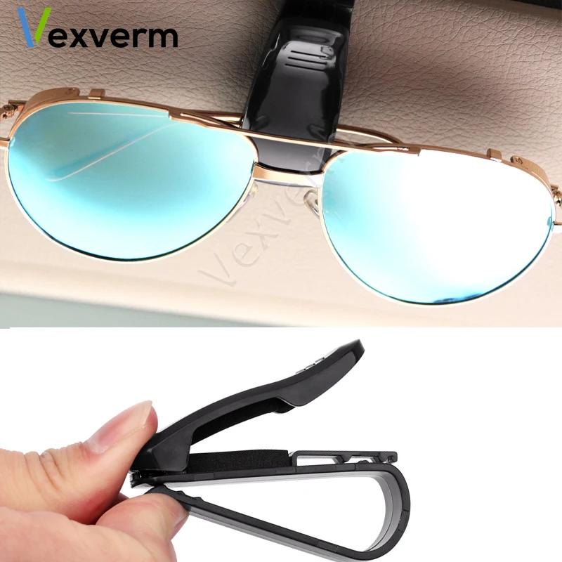 Porte lunette de soleil pour pare-soleil de voiture automobile