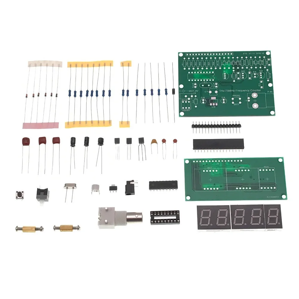 7-9 V 50mA DIY Kit Высокая чувствительность частота частотного счетчика 1Hz-50 МГц счетчик частотомер тестер измерения модуль