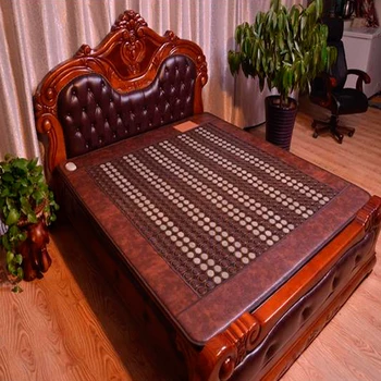 

Best pads! Natural Tourmaline Cushion Jade Sofa Cushion Beauty Jade Mattress Yoga Mattress With Heat AC220V 1.2X1.9M