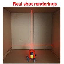 Лазерный уровень AK435/ручной/портативный/компактный Красный лазер 2-wire 1 точка с яркой точкой голосовой линии Инструмента