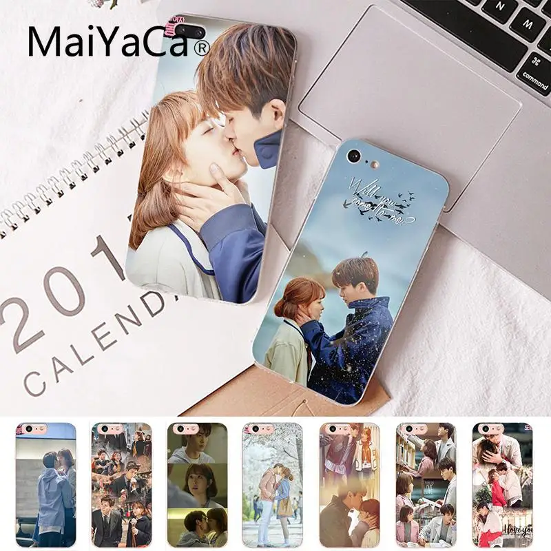 Чехол Maiyaca Park Hyung Sik and BoYoung для iPhone 8 7 6 6S Plus X XS MAX 5 5S SE XR | Мобильные телефоны и