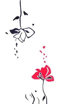 

MEYA 160*74cm Acrylic FLower Wall Mirror Stciker ,Plant 3D Mirror Sticker,Fashional Modern Mirror Sticker