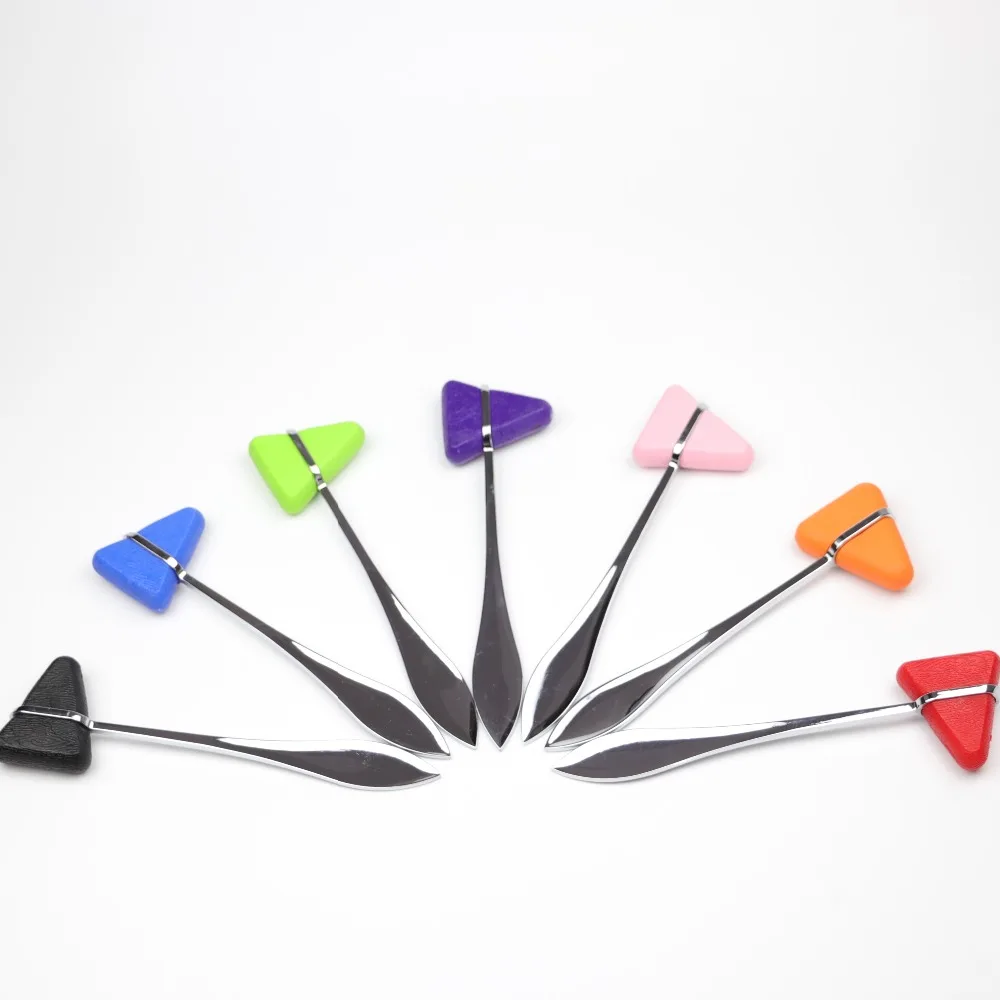 

Medical Triangle Taylor Percussion Neurological Hammer Percussor Diagnostic Reflex Hammer High Quality