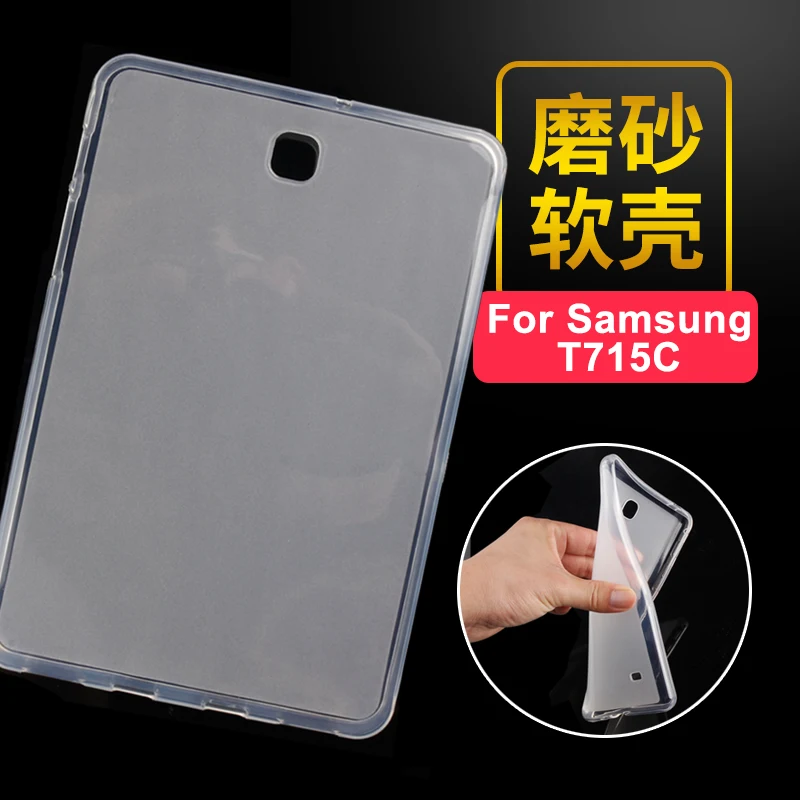 

Silicone  Sofe TPU Cover Skin case For SAMSUNG Galaxy Tab S2 8.0" 8" Tablet SM-T710 T715 710 Free Shipping