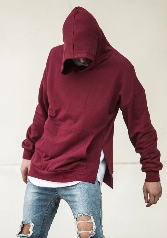2018SS Best Version kanye west Big pocket side zipped men pullover hoodies hip hop Justin bieber Casual Sweatshirts M-XL 2 color