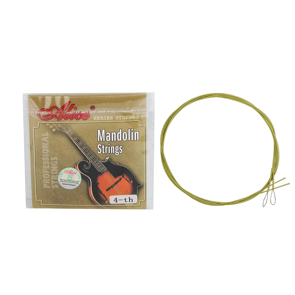 Alice 2pcs/set Am044 Mandolin Strings G4th String Coated Copper Alloy