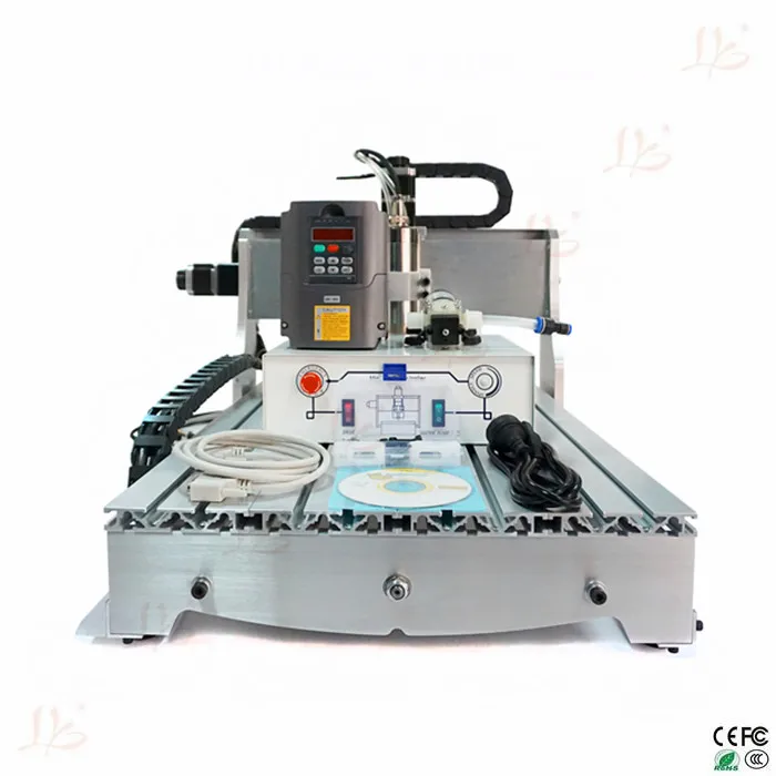 

3 axis cnc milling 6040Z-S800W with water cooling spindle free tax to Russia