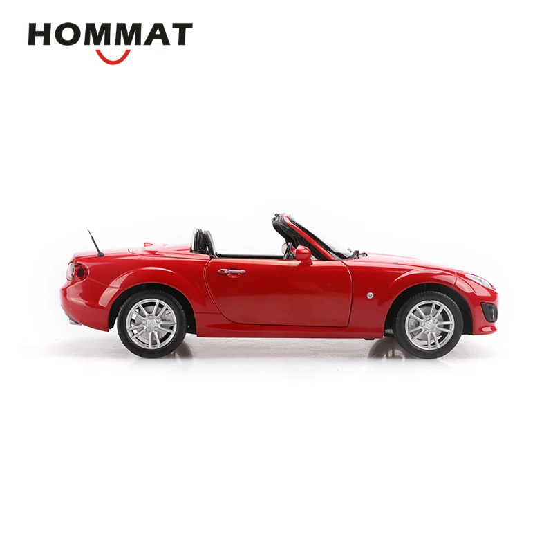 HOMMAT моделирование 1:18 Масштаб Mazda MX-5 сплав литья под давлением модели автомобилей спортивный автомобиль модель подарок коллекция