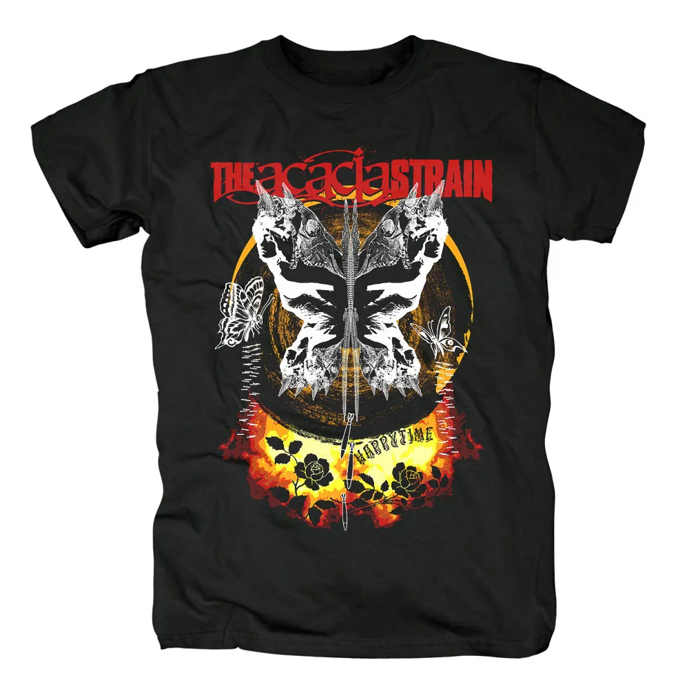 Bloodhoof The Acacia Strain-Merch покрытие металлическое ядро deathcore hardcore мужские черные topT-рубашка Азиатский размер