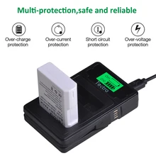 1500mAh 1PC EN-EL14A EN-EL14 ENEL14 Batterie + LCD Chargeur De Type C pour Nikon D5600 D5100 P7000 D3100 D3200 D3300 D3400 D3500 Batterie