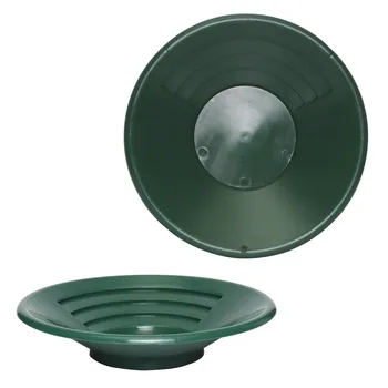 

14'' Plastic Gold Pan Rush Sifting Classifier Screen Sieve Pan Metal Detector Finder Nugget Mining Dredging Prospecting