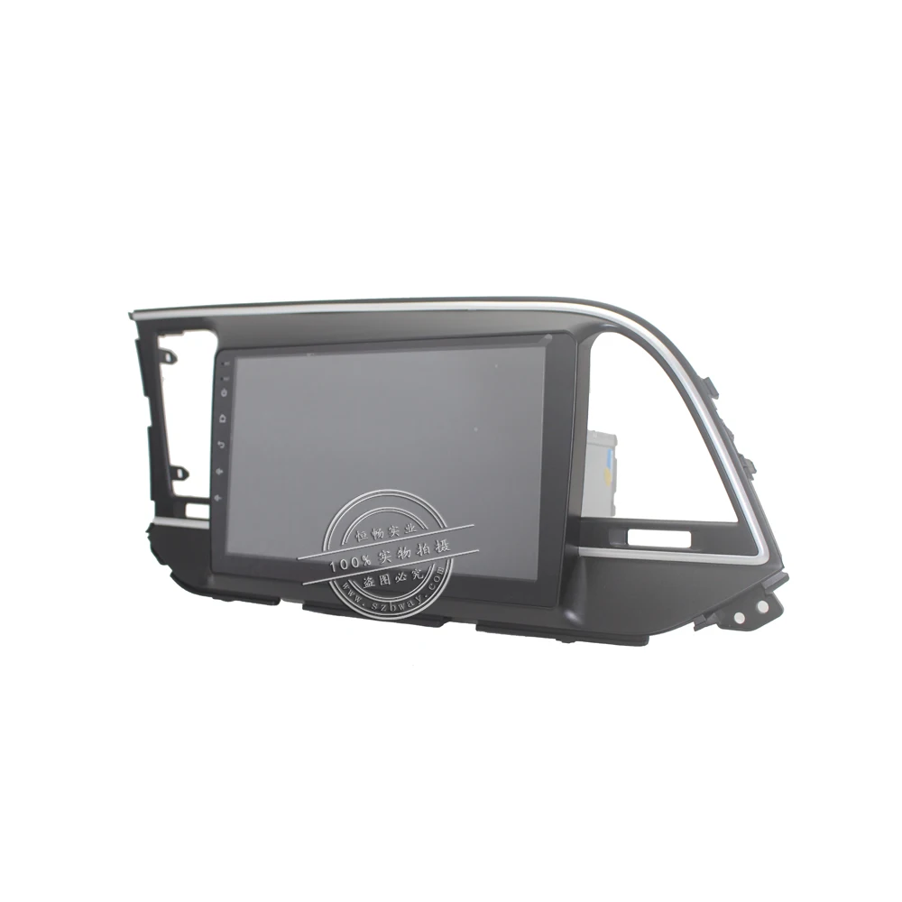 Discount HANG XIAN 9" Android 8.1 Octa 8 Core 2G RAM 32G ROM Car DVD Player for Hyundai Elantra 2016 Car Radio GPS Navigation BT WIFI Map 3