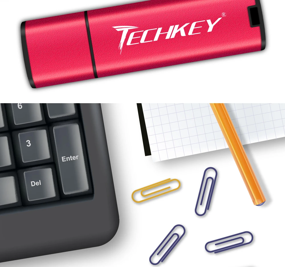 Techkey usb флеш-накопитель 32 ГБ, флеш-накопитель 64 ГБ, 16 ГБ, 8 ГБ, 4 Гб, цветной флеш-диск, usb-накопитель, высокоскоростная карта памяти