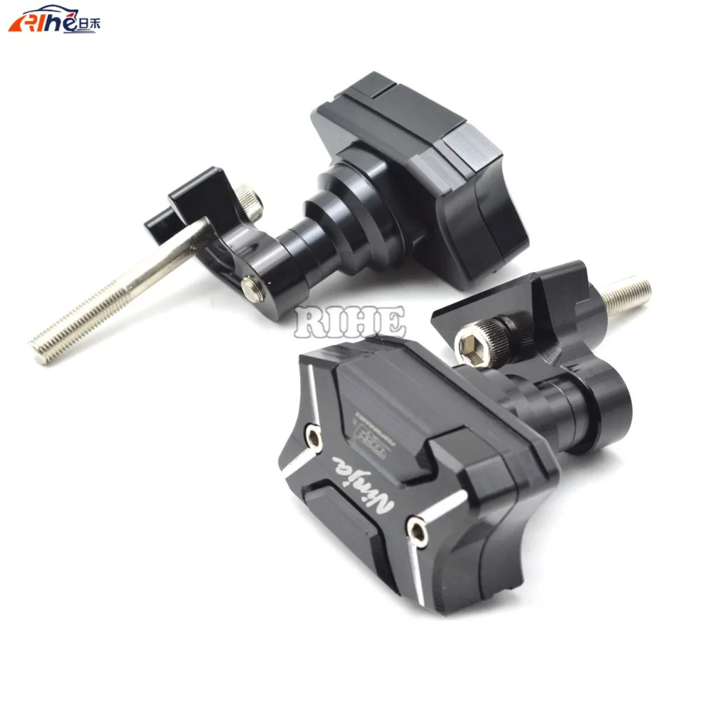 

Motorcycle cnc Aluminum Frame Slider Anti Crash Pads Engine Case Sliders Protector For Kawasaki Ninja ZX10R 2011 2012 2013