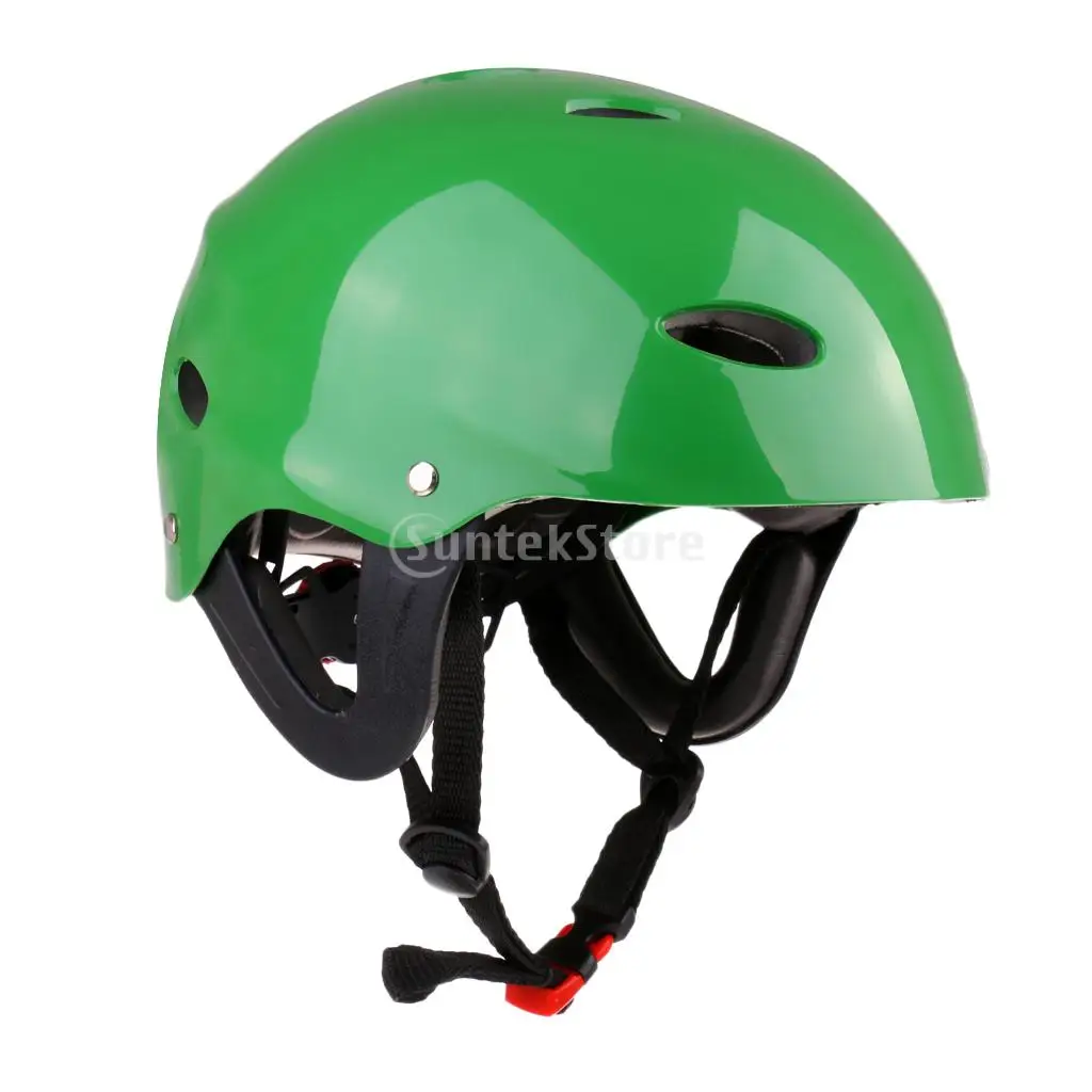 Professional Premium ABS Water Sports Kayak Canoe Boat Surf Drifting Skating Cycling Protection Safety Helmet with PU Foam Liner