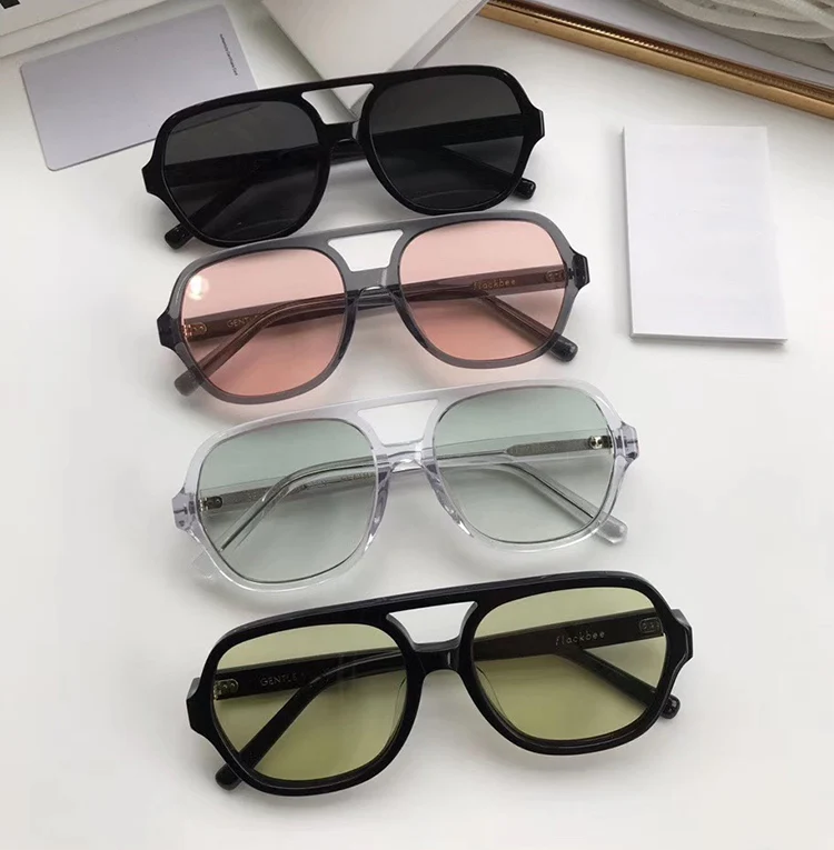 

2019 New Gradient Polarized Sunglasses Acetate Glasses Man women Driving Anti Glare Gentle Brand High Quality Frog Sunglass