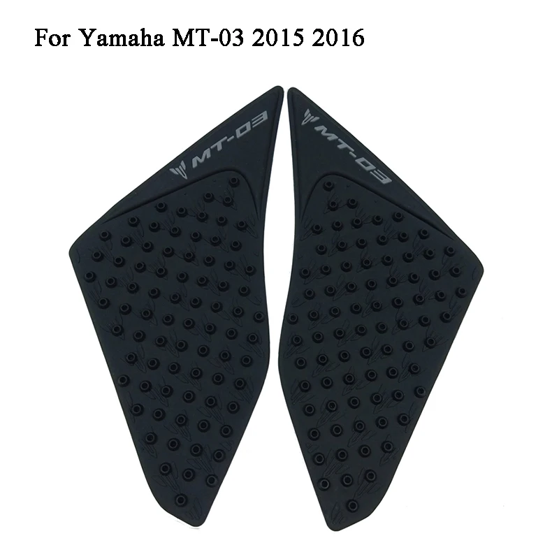 

MTImport MT-03 MT03 Anti slip Tank Pad Side Gas Knee Grip Traction Pads Sticker Decals For Yamaha MT-03 MT03 MT 03 2015 2016