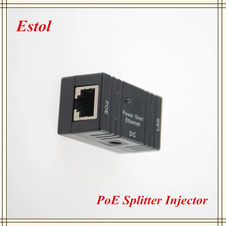 2 шт./лот RJ45 разъем POE инжектор питания через Ethernet адаптер для ip-камеры, ip-телефона, CCTV AP блок питания
