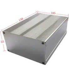 Alumínio Box Recinto Caso DIY área de trabalho de 55mm (2.16