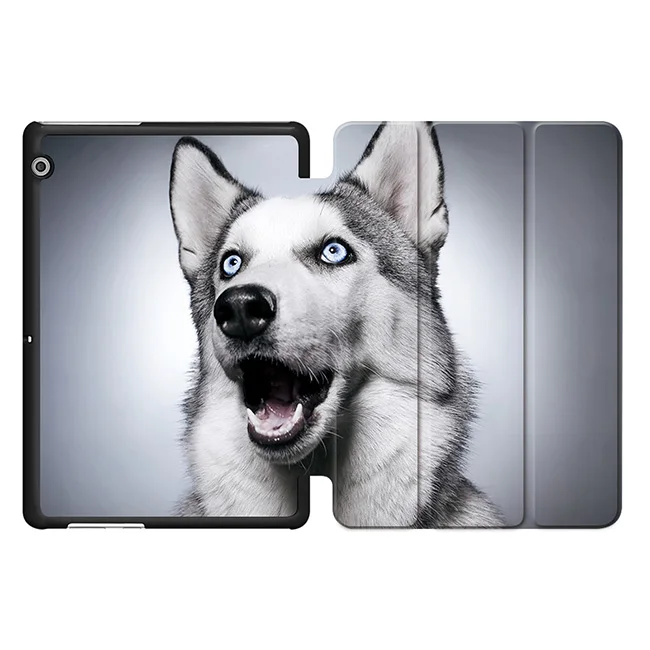 MTT Husky Dog из искусственной кожи чехол для huawei MediaPad T3 10 AGS-L09 AGS-L03 чехол для планшета чехол-подставка для huawei Honor Play Pad 2 9,6 - Цвет: WH010