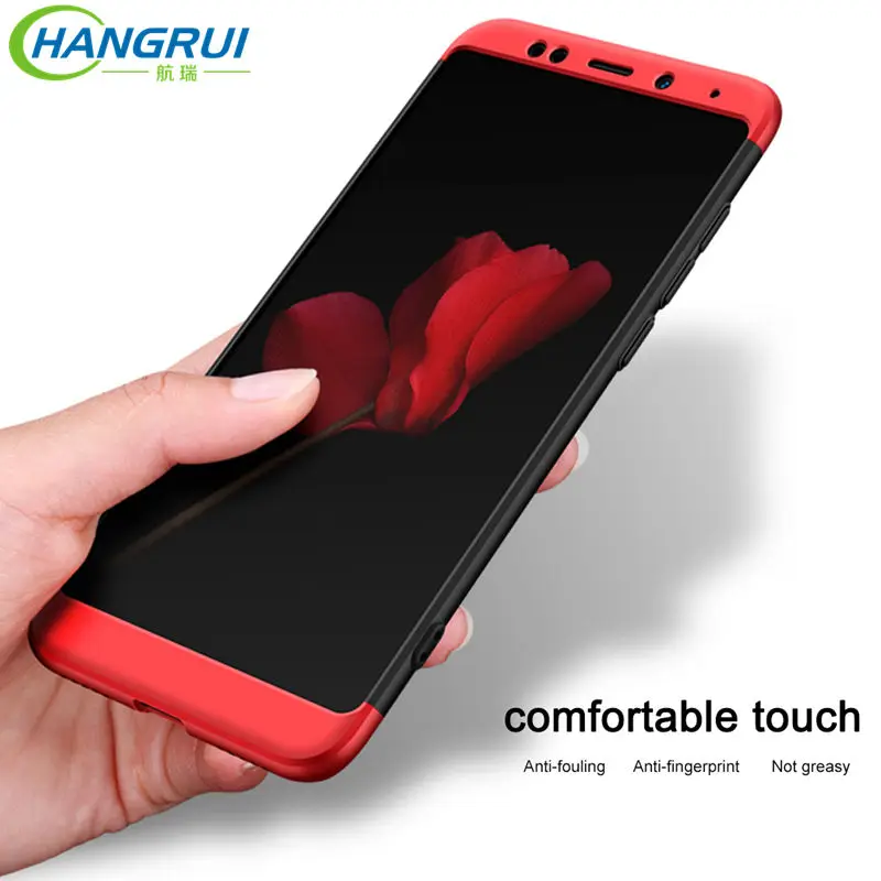

Hangrui Full 360 Protection Cover For HUAWEI P Smart 2019 Case Hard Plastic PC For HUAWEI P Samart plus Honor 8 8X 9 10 Case
