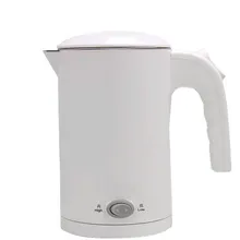Электрический чайник с большим числом значений напряжения Многослойные анти-гладильная нержавеющая сталь путешествия вареные суп стакана воды защита от перегрева