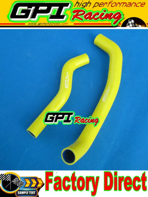 

GPI silicone radiator hose FOR Suzuki LTZ400 DVX400 LTZ DVX 400 2003-2008 2004 2005 2006 2007 03 04 05 06 07 08 YELLOW
