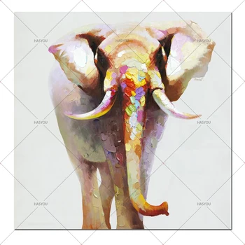 

New Oil Painting On Canvas For Room Decor Modern Big Size Handmade Abstract Picture Hand Painted Custom-made Animal Painting