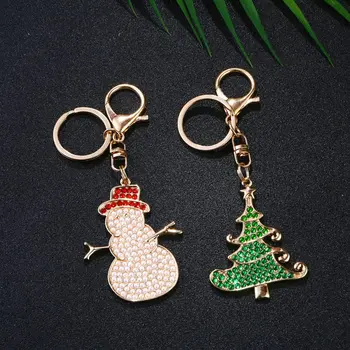 

DIY Special Shape Full Diamond Pineapple Coconut Tree Christmas Snowman Deer Horse Diamond Painting Cross Stitch Keychain