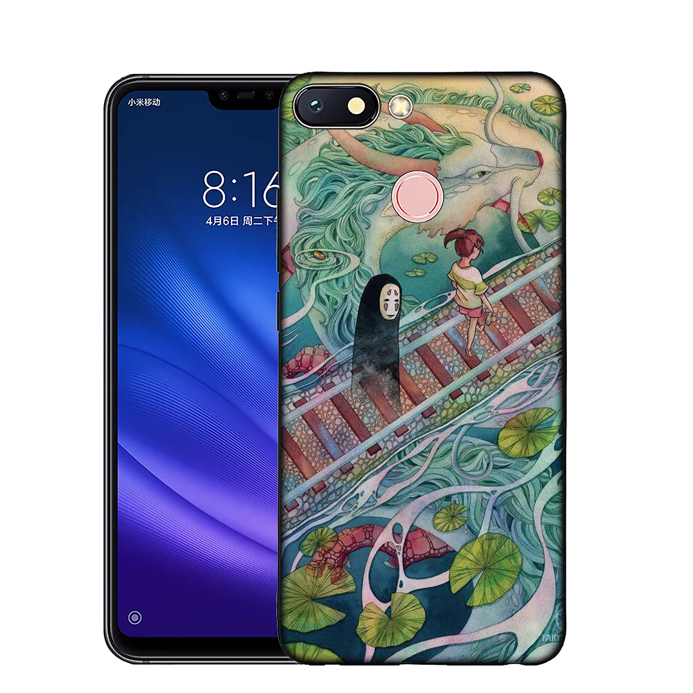 Iyicao МИЛЫЙ Тоторо Тихиро аниме Ghibli Миядзаки мягкий чехол для Xiaomi mi 9 8 A2 Lite A1 6 pocophone f1 макс 3 mi 9 mi 8 mi a2