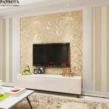 High Quality 3D Chinese Style AB Version Flocking Bedroom Living Room Sofa TV Setting Background Wall Paper