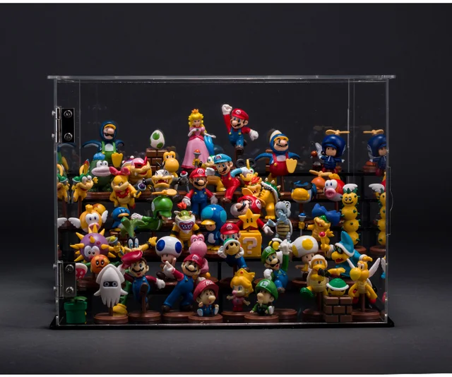 13pcs anime super mario bros 6cm mario yoshi luigi bowser donkey