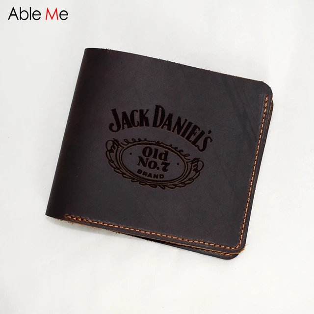 simple style men s wallet gifts genuine leather purses custom jack
