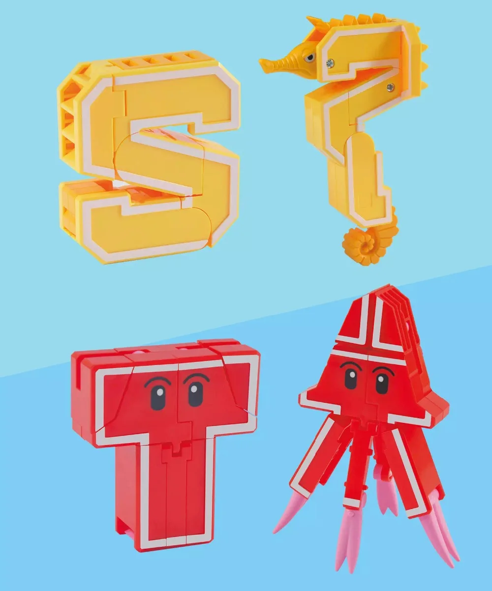 Alfabeto Robô Transformers Dinossauro - Aprenda o ABC Brincando - Brinca  Mundo Loja de Brinquedos