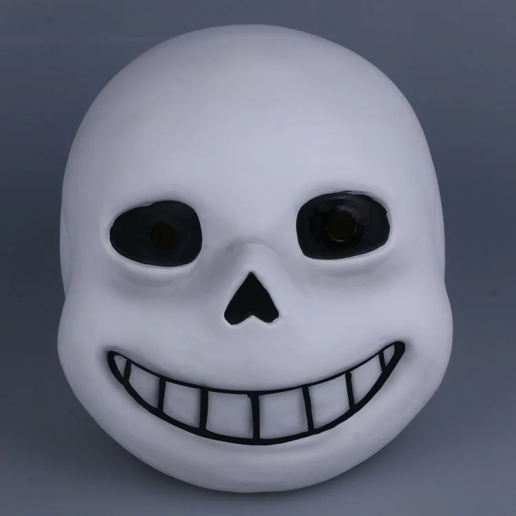 11 Halloween Costume Cosplay Movie Game Prop Mask Sans Undertale Helmet Hard Latex Cosplay Sans Papyrus Helmet Full Head Masks (13)