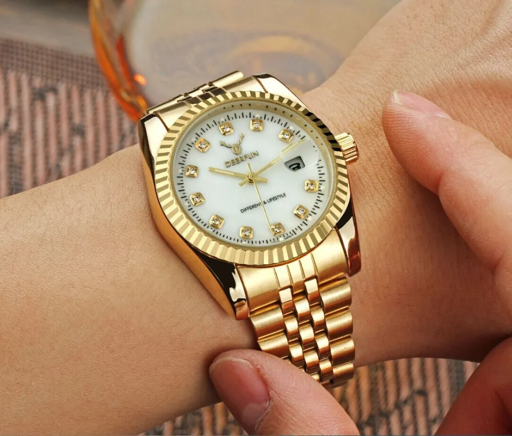 

Famous Brand DEERFUN Men Watches Luxury Casual Male Clock Man Sports Quartz Men Wristwatch Relogio Masculino reloj hombre
