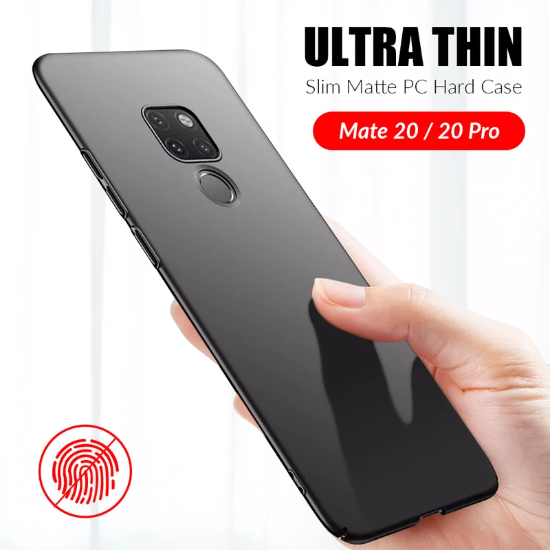 

Ultra thin Case For Huawei Mate 20 10 P30 P20 Pro Lite P Smart Nova 2i 3i 3 3E 4 Slim Matte PC Hard Cover For Honor 9i 8C 8X Max