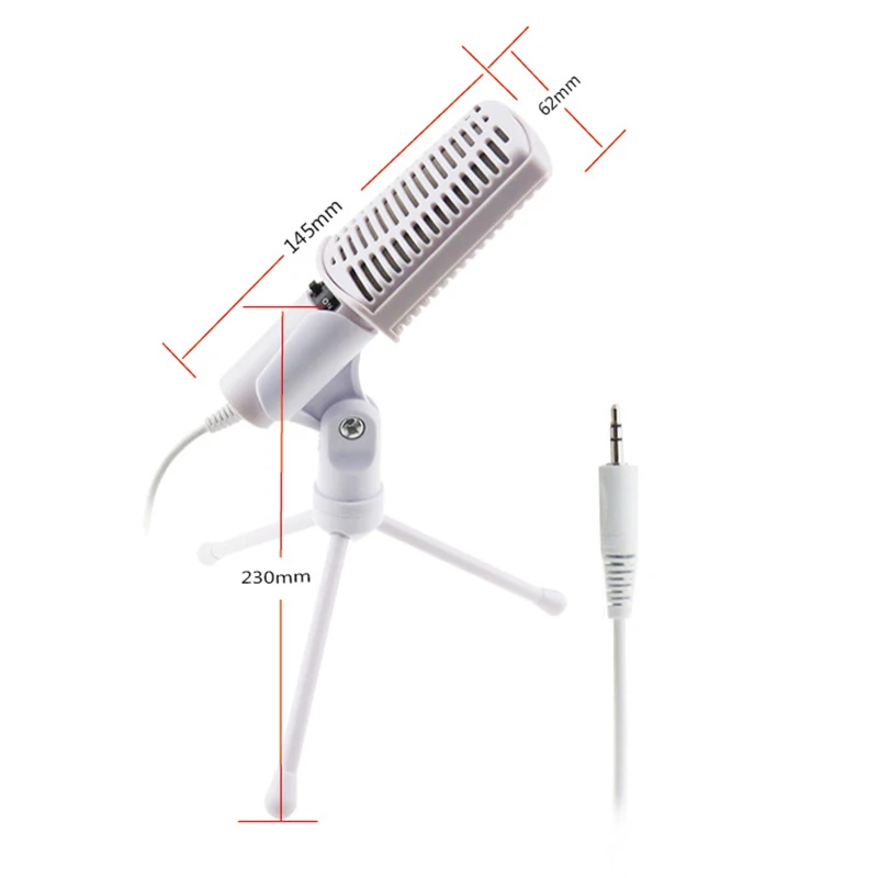 Профессиональный креативный 3,5 мм проводной микрофон SF-940 Пение Запись микрофон со штативом подставка для компьютера ПК телефона