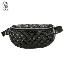 Haolainu модные женские сумки на пояс качественный плед из искусственной кожи поясные сумки дорожные кошельки поясные сумки известный бренд женские сумки