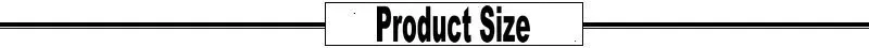 product size