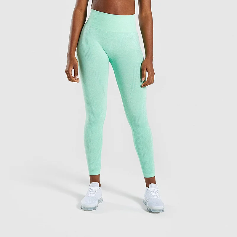 Women Gym Pants Sport Running Exercise Tights Workout High Waist Push Up Yoga Pants Anti cellulite Vital Seamless Leggings