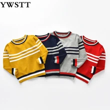 Детский осенний свитер; Новинка года; Детский кардиган; Повседневный теплый Хлопковый вязаный свитер для малышей; bebe