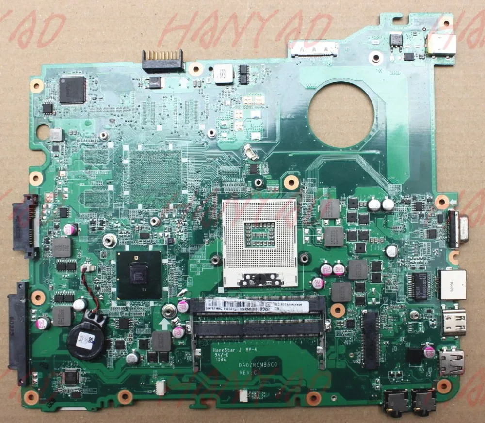 

MBNCA06001 For Acer E732 Laptop Motherboard ddr3 DA0ZRCMB6C1 REVC 100% tested