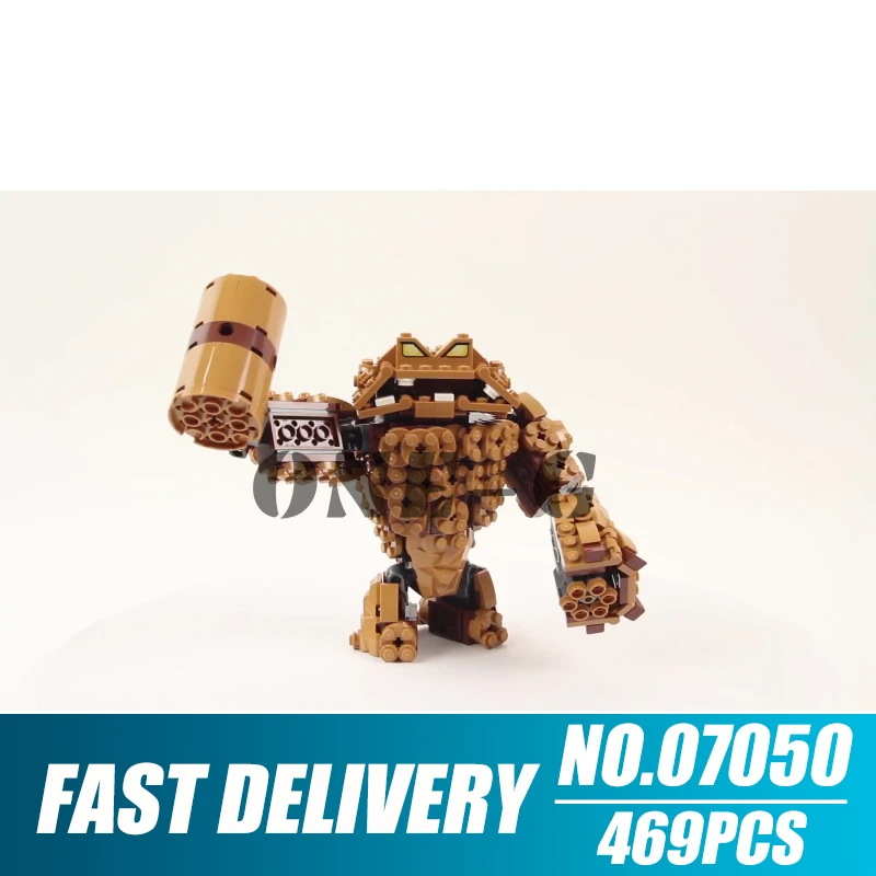 

Building blocks 07050 469pcs Compatible with legoingly batman 70904 Bricks Clayface Splat Attack figures toys for children